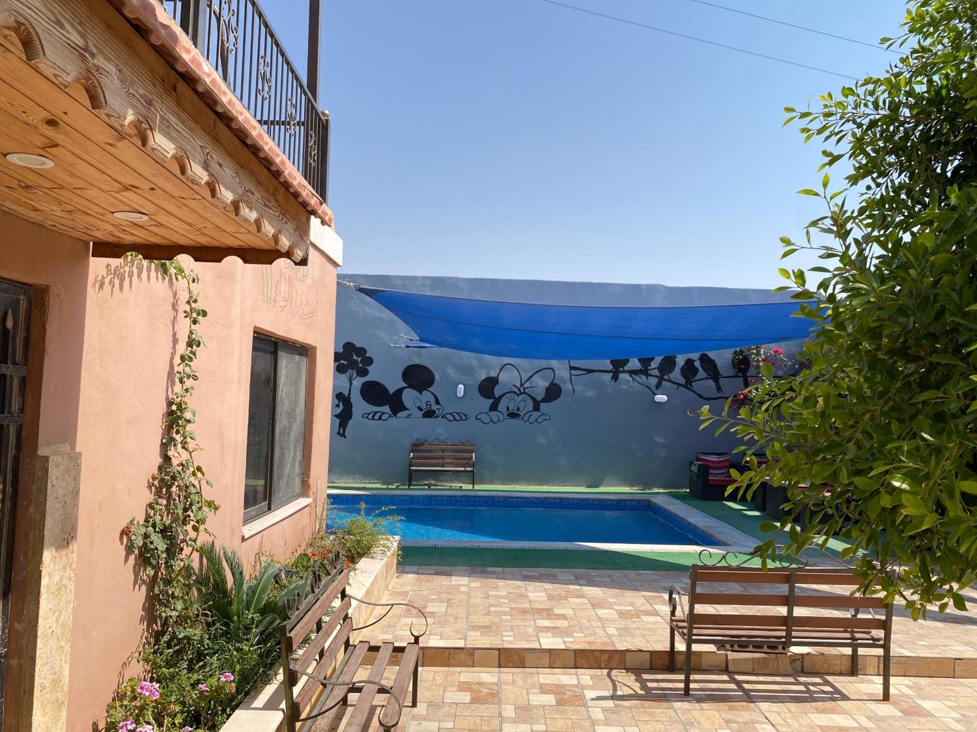 Jar Alqamar Chalet -شاليه جار القمر Jarash Luaran gambar